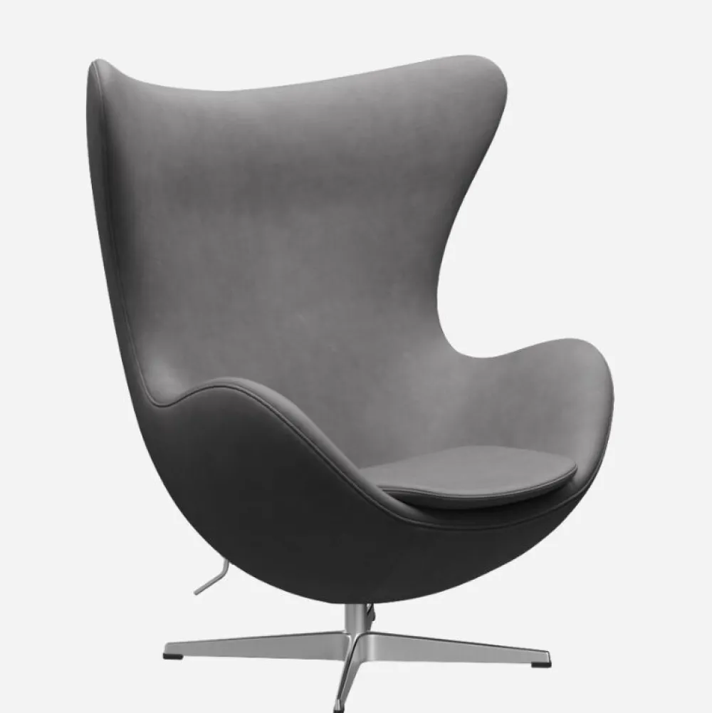 Fritz Hansen Stue|Stole>3316 Ægget Embrace Læder