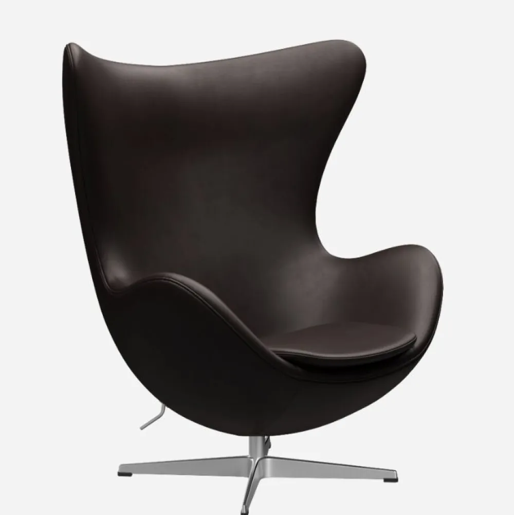 Fritz Hansen Stue|Stole>3316 Ægget Grace Læder