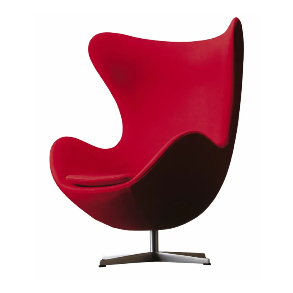 Fritz Hansen Stole>3316 Ægget Lænestol Stof