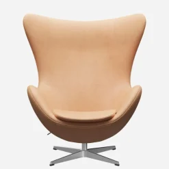 Fritz Hansen Stue|Stole>3316 Ægget Natural Læder