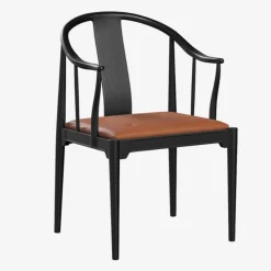 Fritz Hansen Stole>4283 Kinastolen Sort Ask
