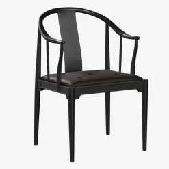 Fritz Hansen Stole>4283 Kinastolen Sort Ask