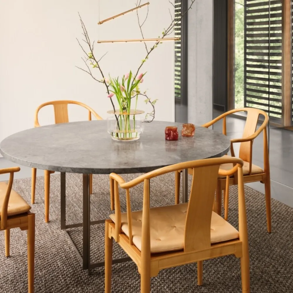 Fritz Hansen Stole>4283 Kinastolen Kirsebær