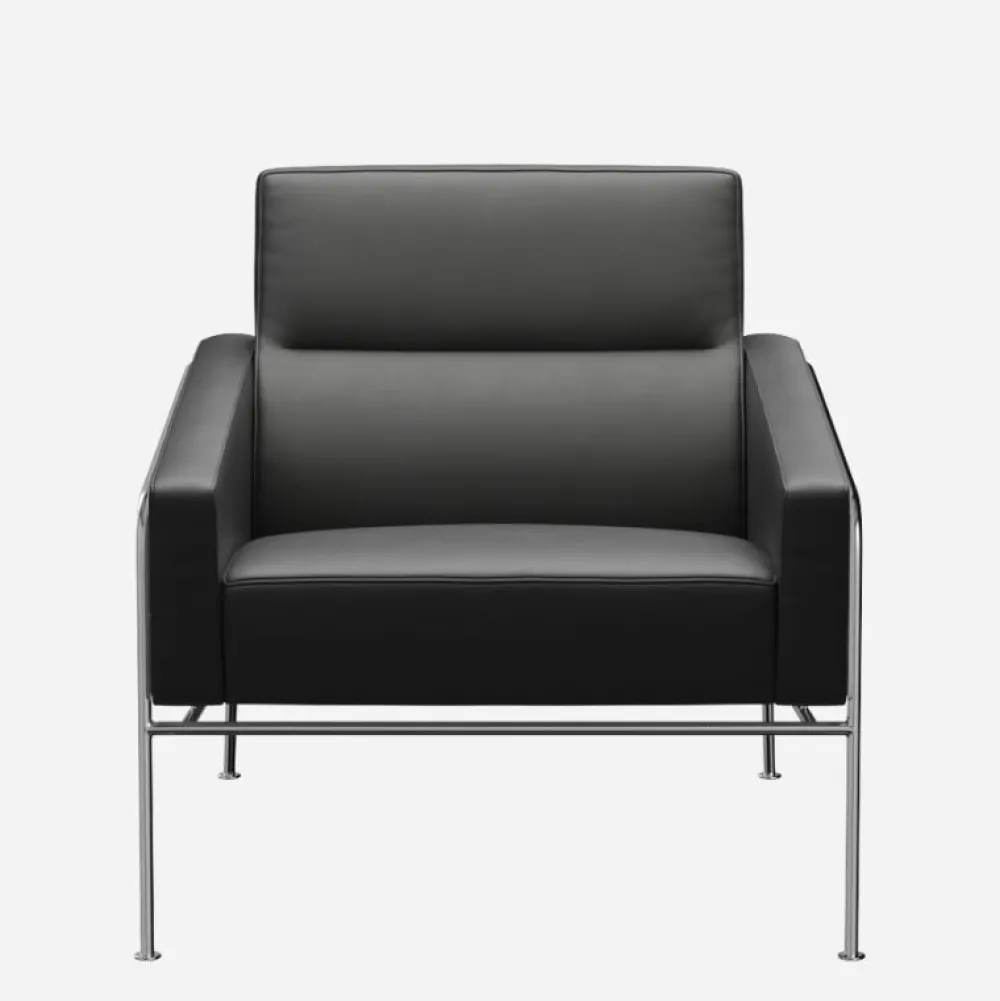 Fritz Hansen Stue|Stole>3300 Lænestol Essential Læder