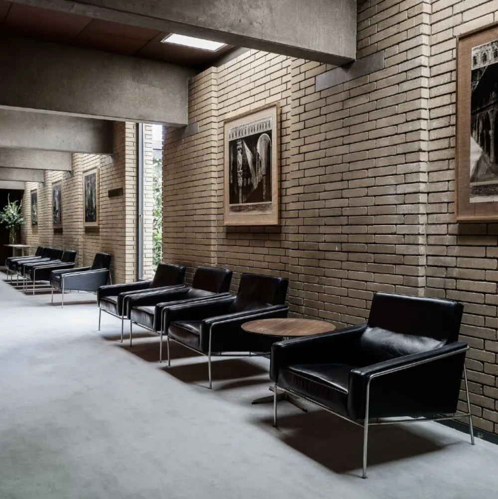 Fritz Hansen Stue|Stole>3300 Lænestol Essential Læder