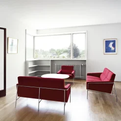 Fritz Hansen Stole>3300 Lænestol Stof