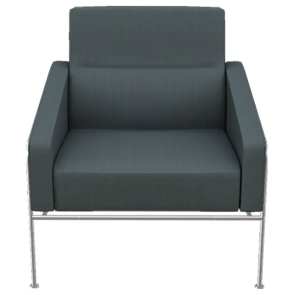 Fritz Hansen Stole>3300 Lænestol Stof