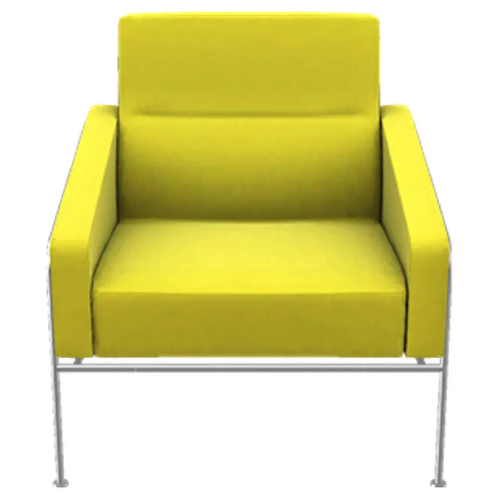 Fritz Hansen Stole>3300 Lænestol Stof