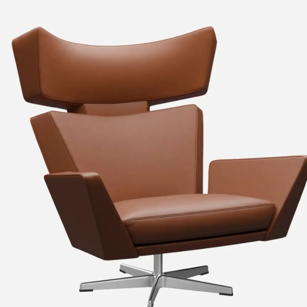 Fritz Hansen Stue|Stole>4201 Oksen Essential Læder