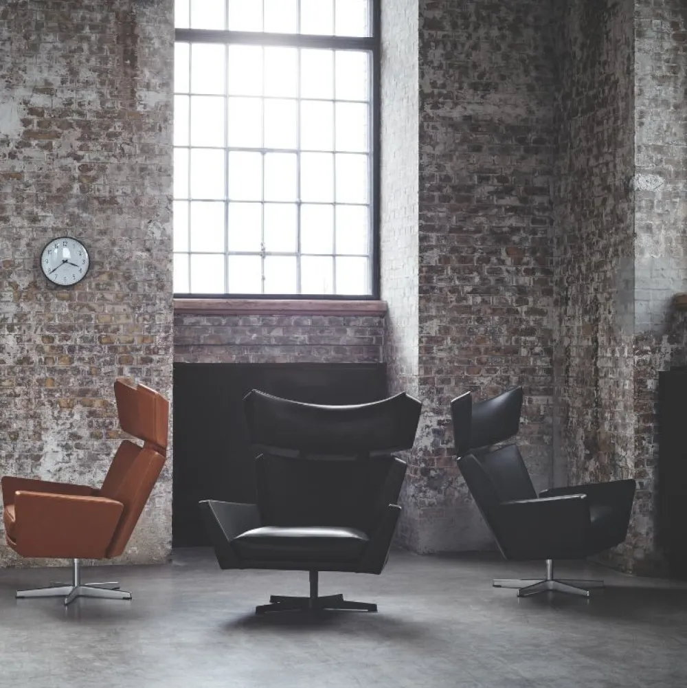 Fritz Hansen Stue|Stole>4201 Oksen Essential Læder