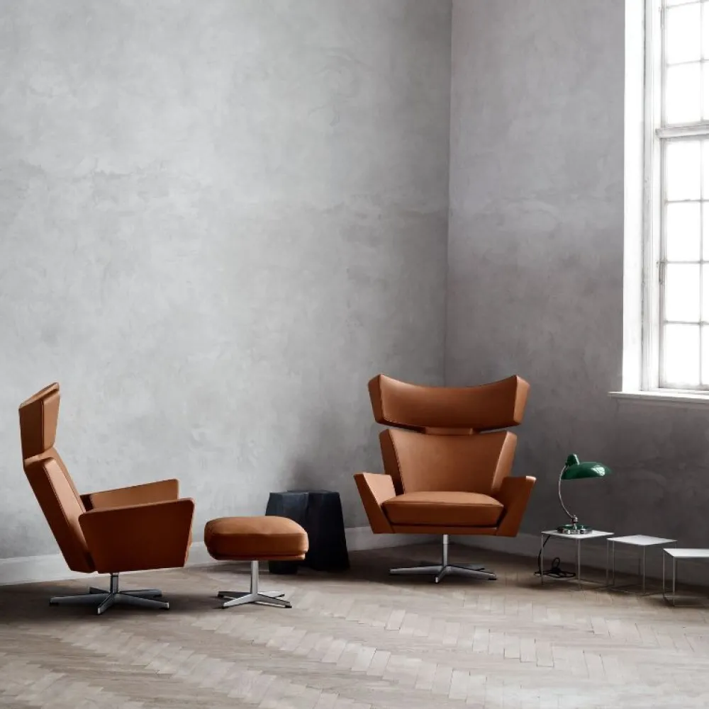 Fritz Hansen Stue|Stole>4201 Oksen Essential Læder