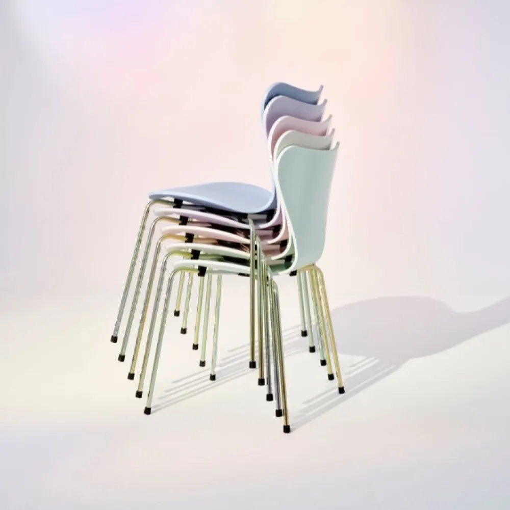 Børn Fritz Hansen Stue|Børneværelse>3107 Serie 7 7:14 AM Beige Anniversary Edition
