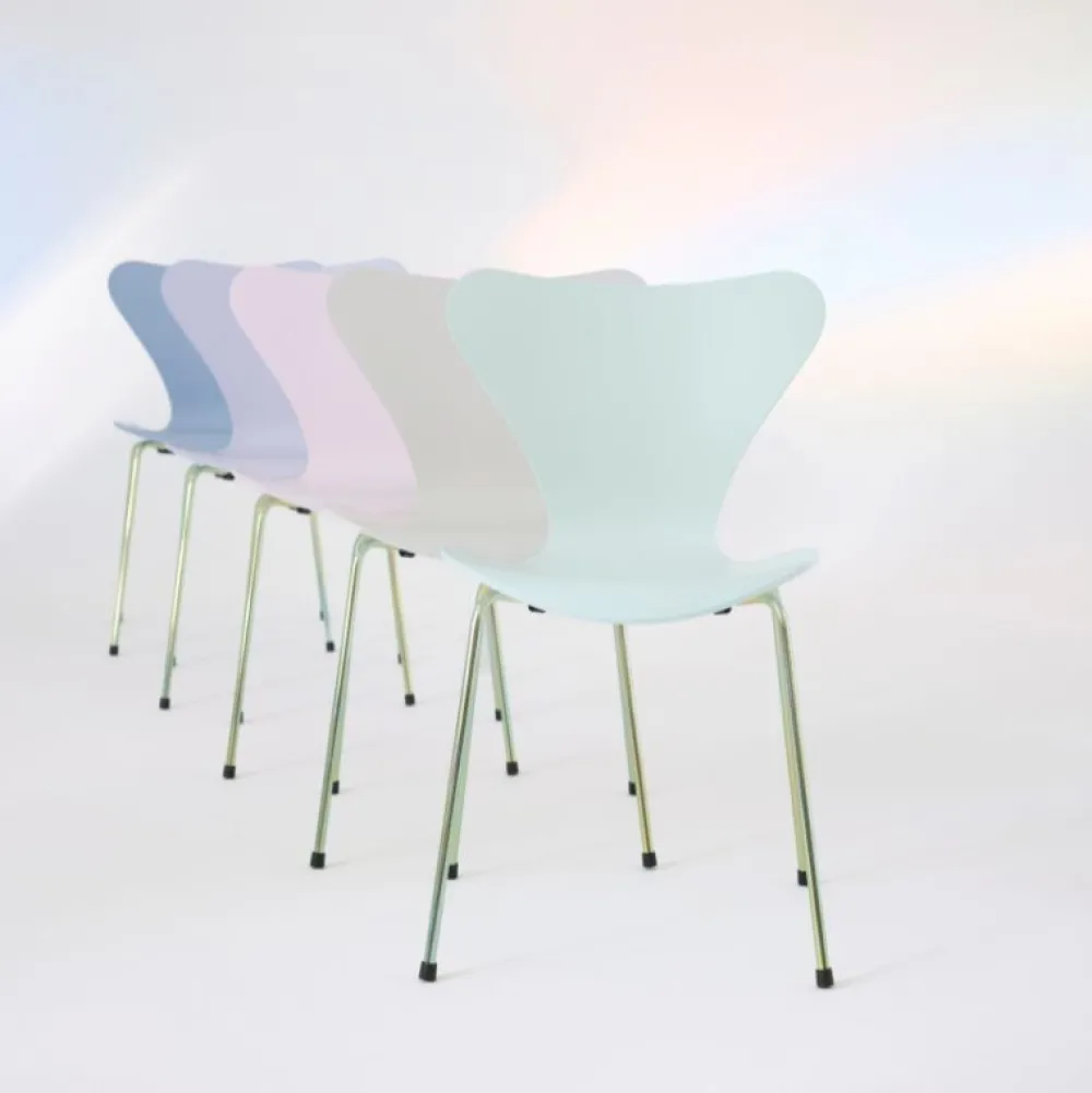Børn Fritz Hansen Stue|Børneværelse>3107 Serie 7 7:14 AM Beige Anniversary Edition