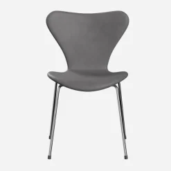 Fritz Hansen Stue|Stole>3107 Serie 7 Fuldpolstret Embrace Læder