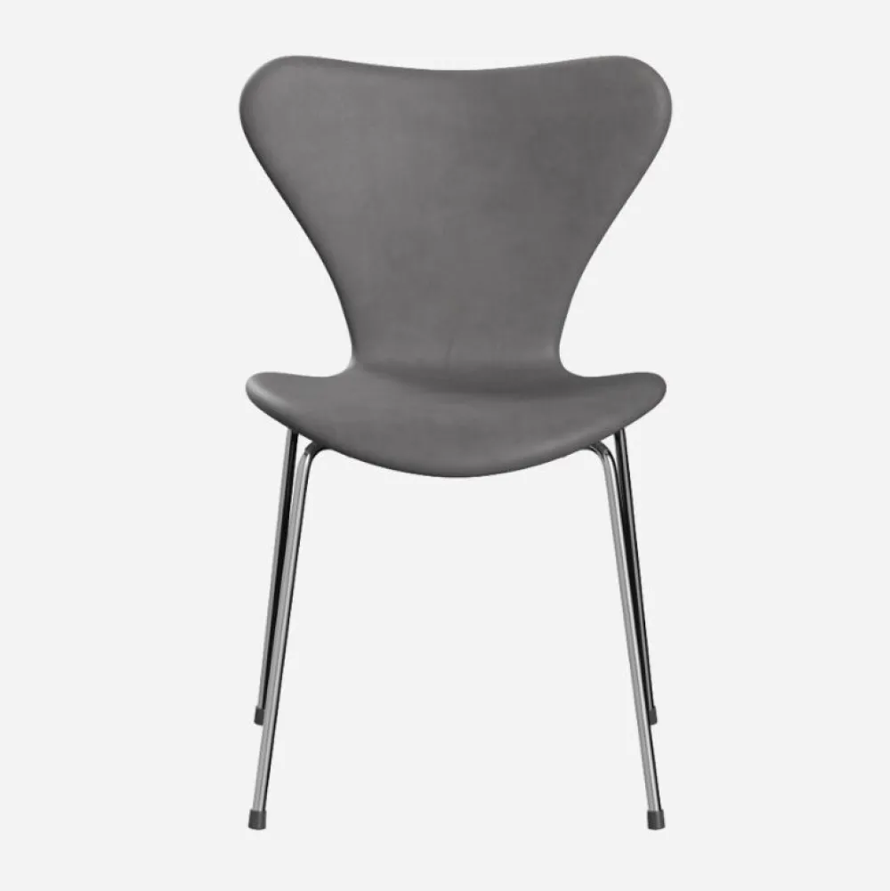 Fritz Hansen Stue|Stole>3107 Serie 7 Fuldpolstret Embrace Læder