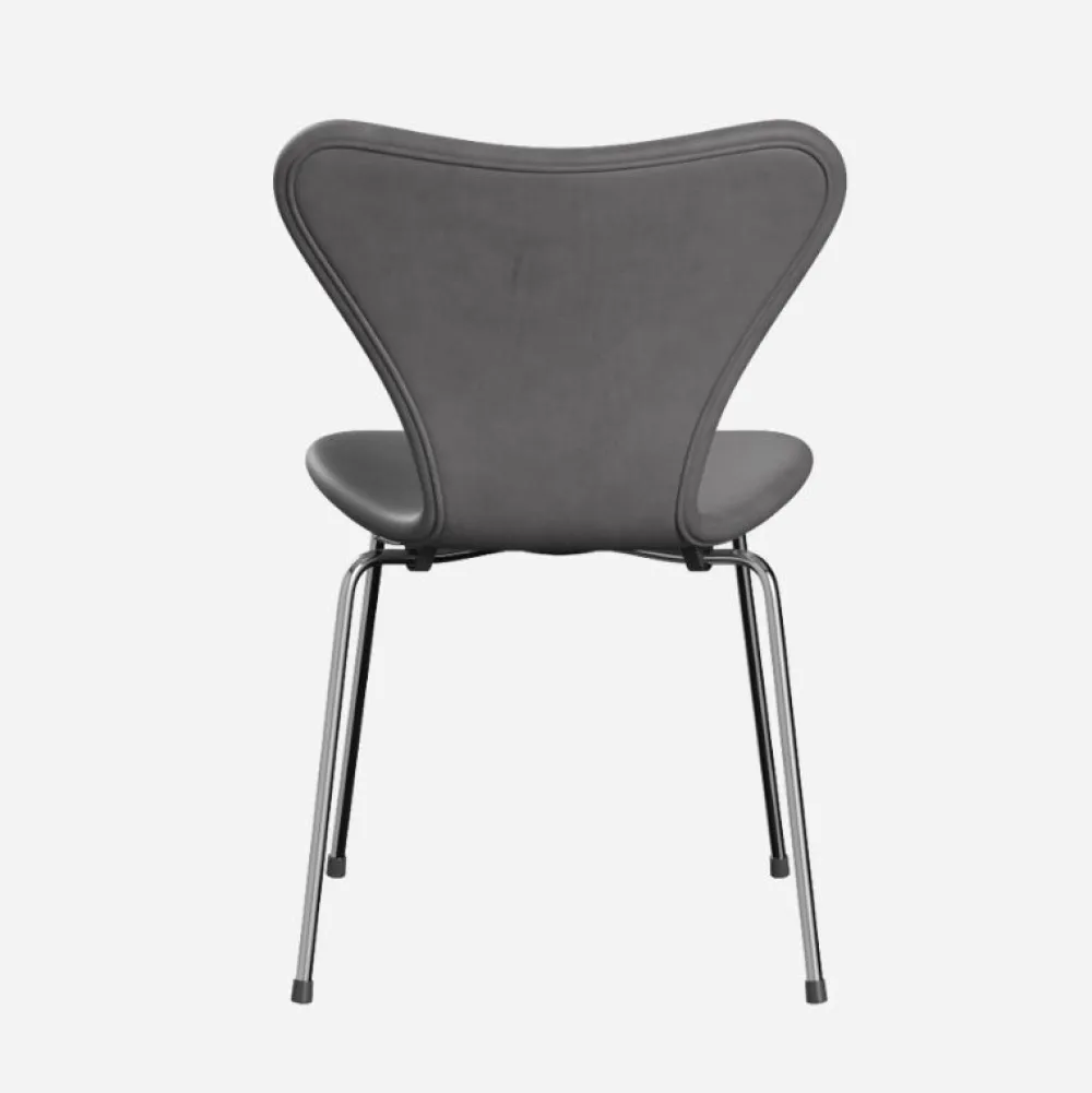 Fritz Hansen Stue|Stole>3107 Serie 7 Fuldpolstret Embrace Læder