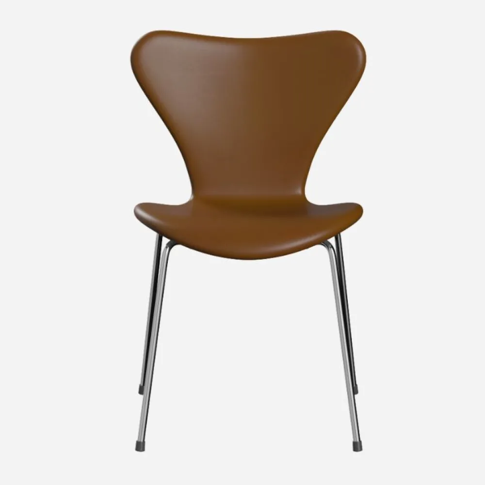 Fritz Hansen Stue|Stole>3107 Serie 7 Fuldpolstret Soft Læder