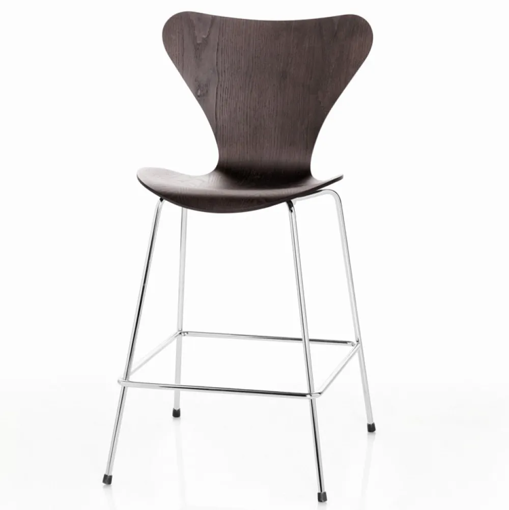 Fritz Hansen Stole>3197 Serie 7 Høj Barstol