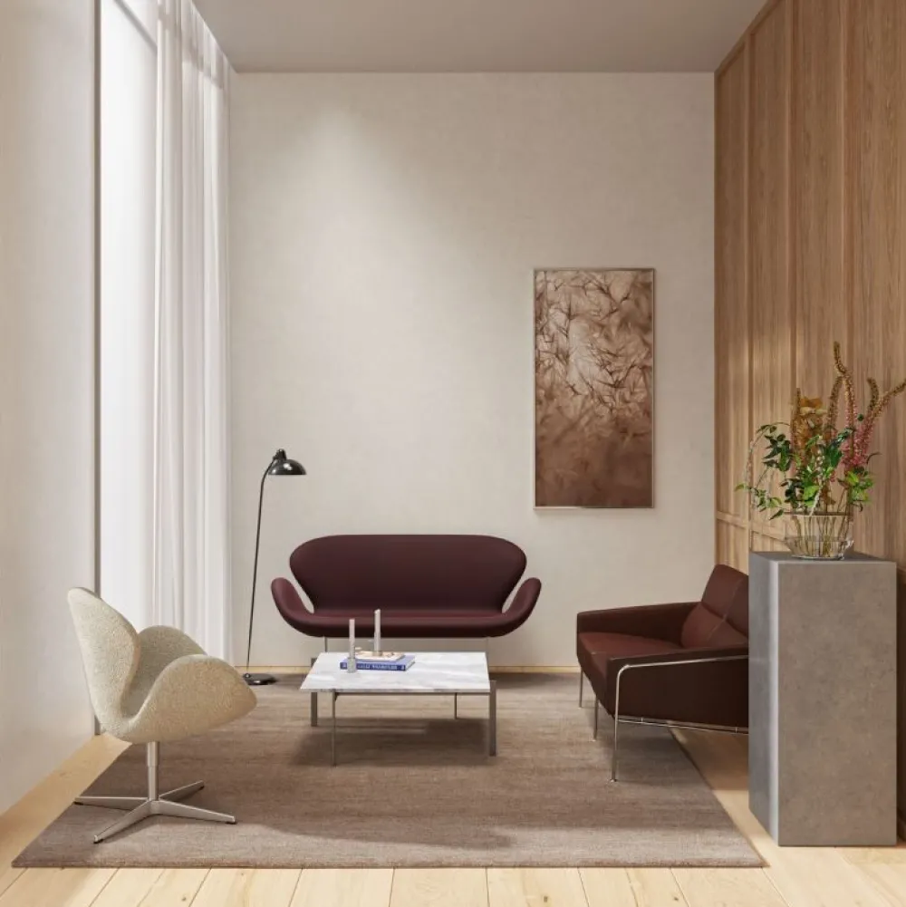 Fritz Hansen Stue|Sofaer>3302 Sofa 2-Pers Essential Læder