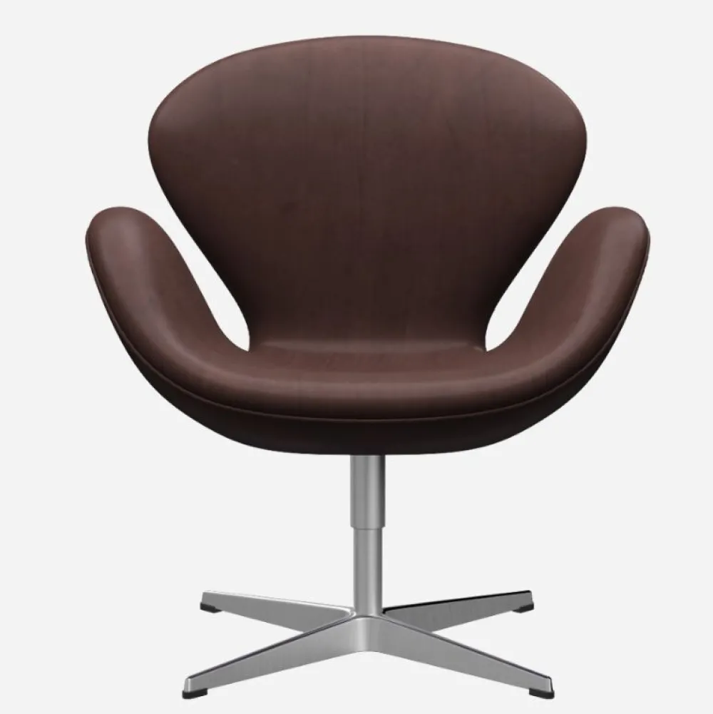 Fritz Hansen Stue|Stole>3320 Svanen Embrace Læder