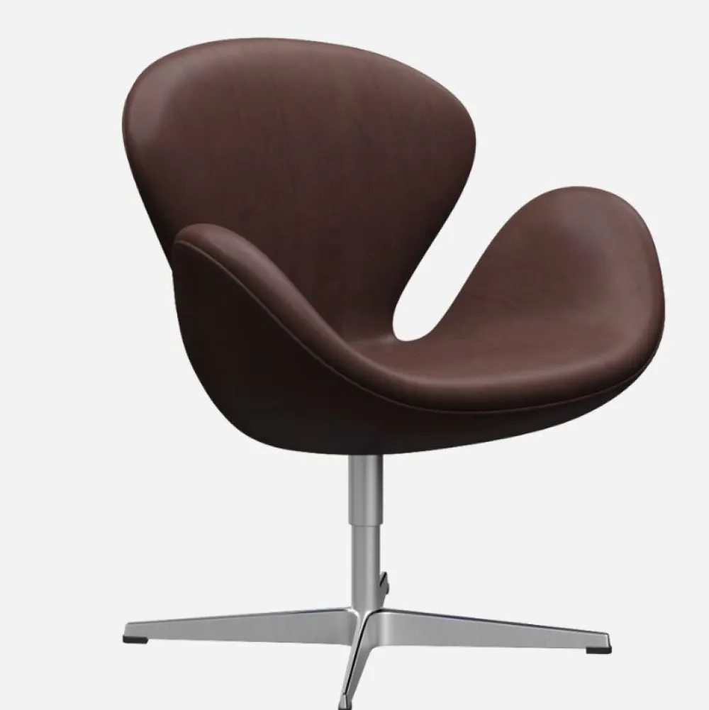 Fritz Hansen Stue|Stole>3320 Svanen Embrace Læder