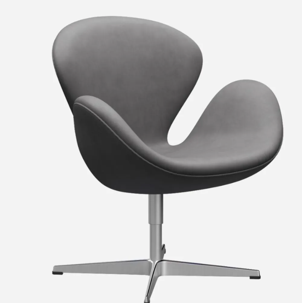 Fritz Hansen Stue|Stole>3320 Svanen Embrace Læder