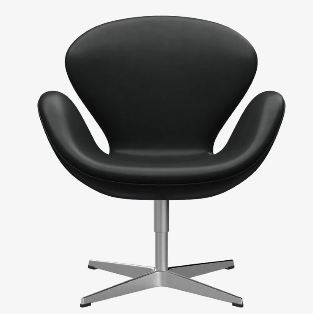 Fritz Hansen Stue|Stole>3320 Svanen Grace Læder