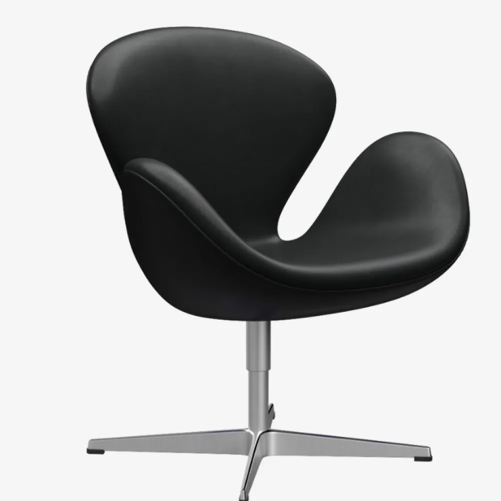 Fritz Hansen Stue|Stole>3320 Svanen Grace Læder