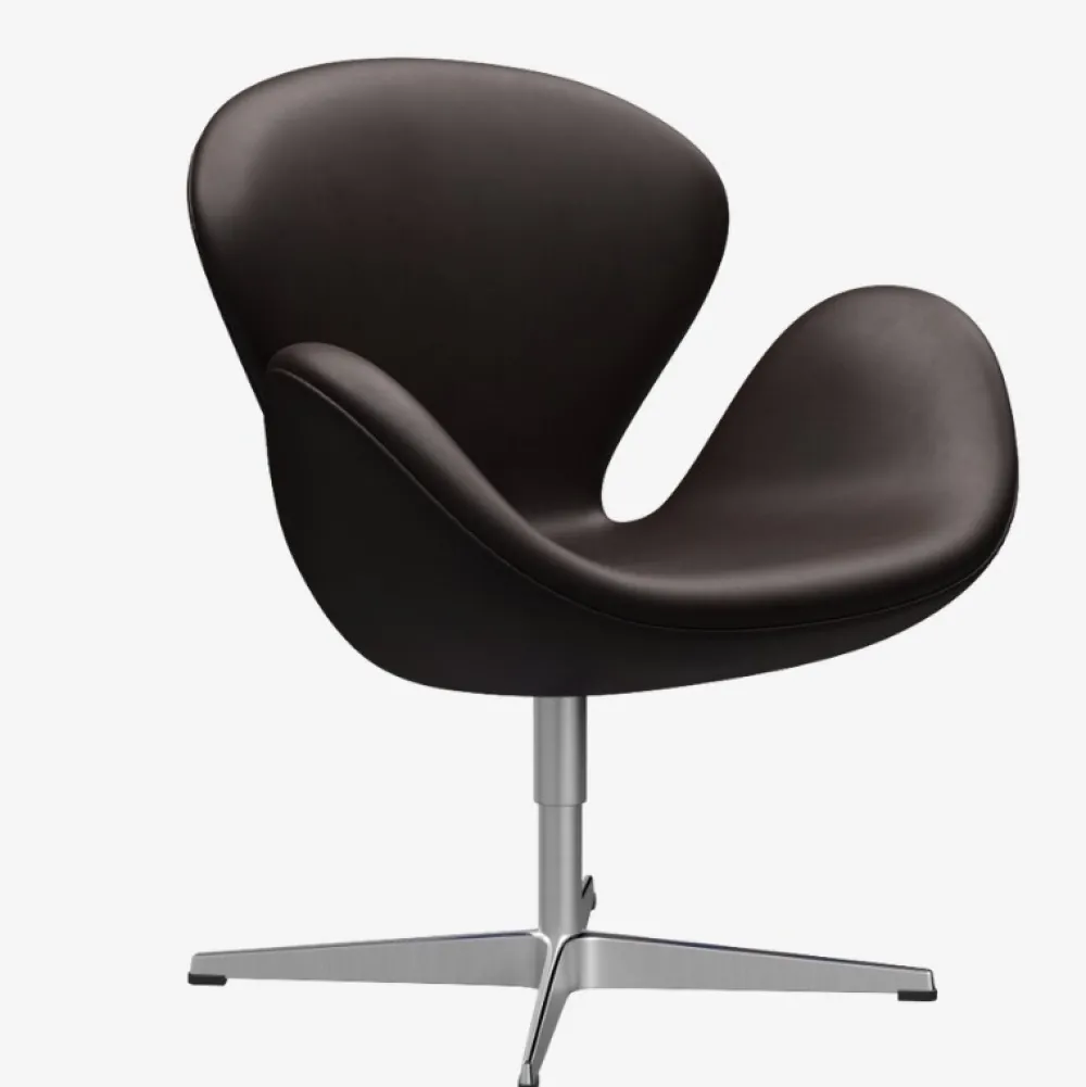 Fritz Hansen Stue|Stole>3320 Svanen Grace Læder