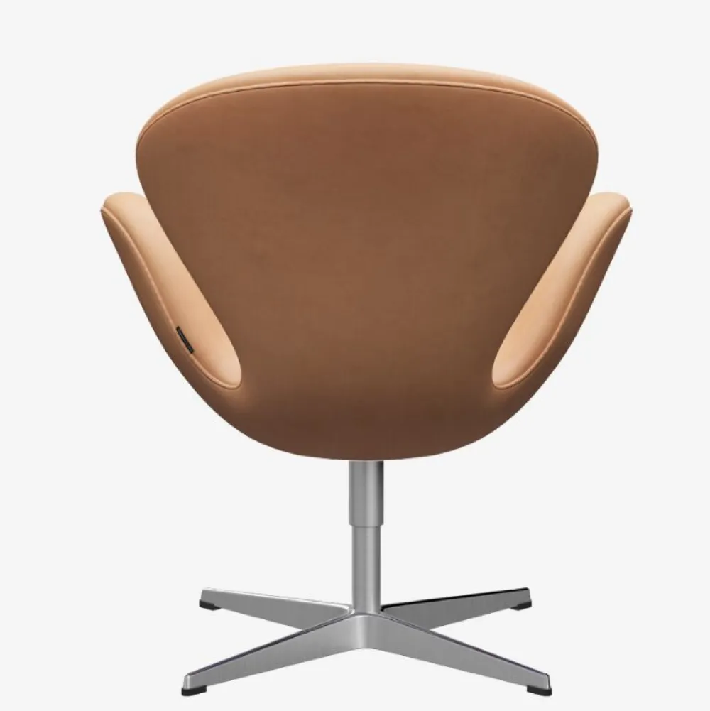 Fritz Hansen Stue|Stole>3320 Svanen Natural Læder