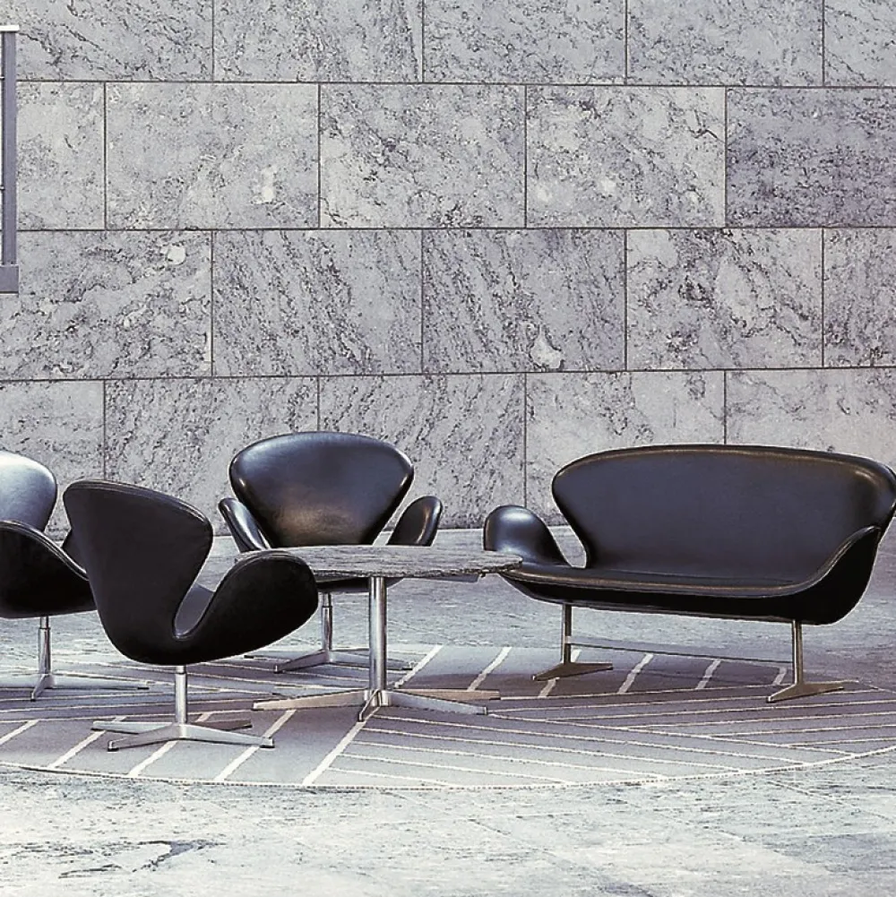 Fritz Hansen Sofaer|Stue>3321 Svanesofa