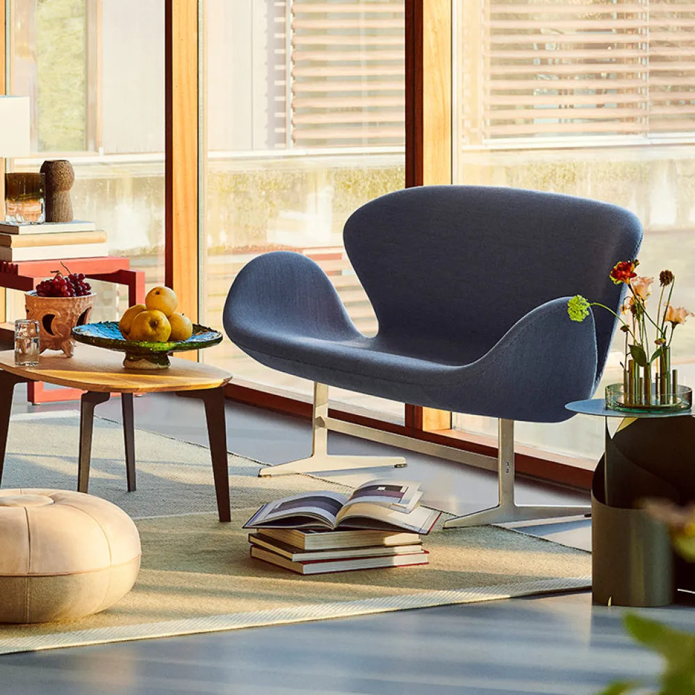 Fritz Hansen Sofaer|Stue>3321 Svanesofa