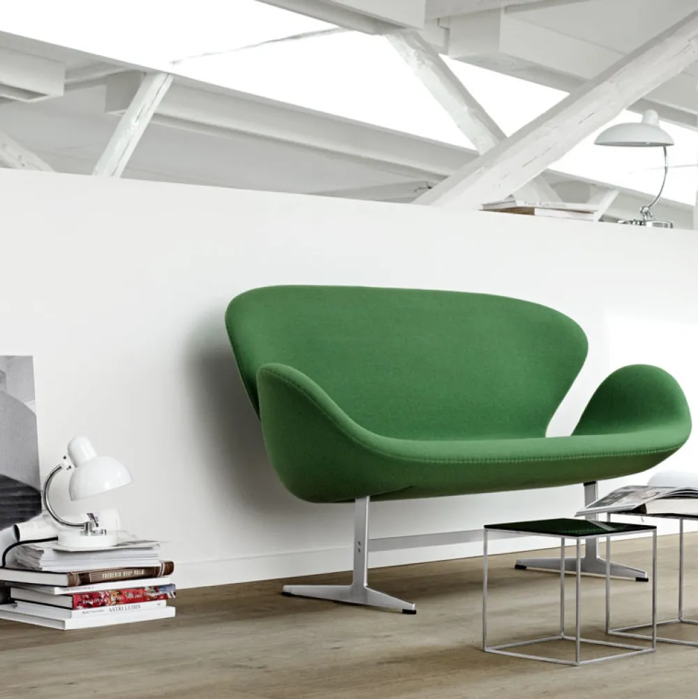 Fritz Hansen Sofaer>3321 Svanesofa 2-Pers Stof