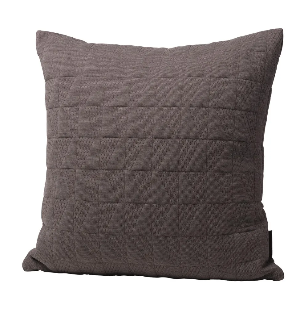 Fritz Hansen Puder>AJ Trapez Cushion Earth Brown 50x50 cm