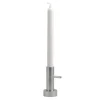 Fritz Hansen Lysestager>Candleholder Single No. 1 Stainless Steel