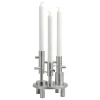 Fritz Hansen Lysestager>Candleholder Large Stainless Steel