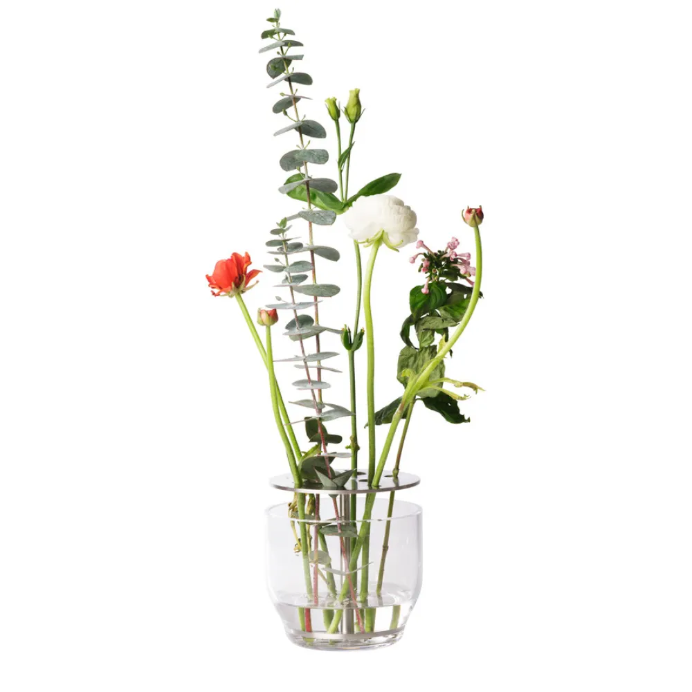 Fritz Hansen Vaser>Ikebana Vase Stainless Steel Small