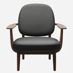Fritz Hansen Stue|Stole>JH97 Fred Lænestol Essential Læder