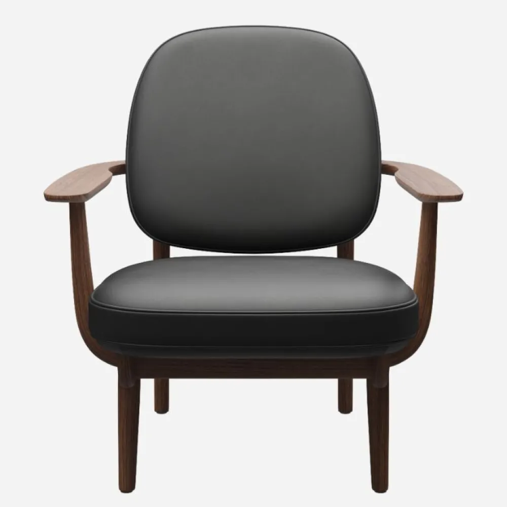 Fritz Hansen Stue|Stole>JH97 Fred Lænestol Essential Læder