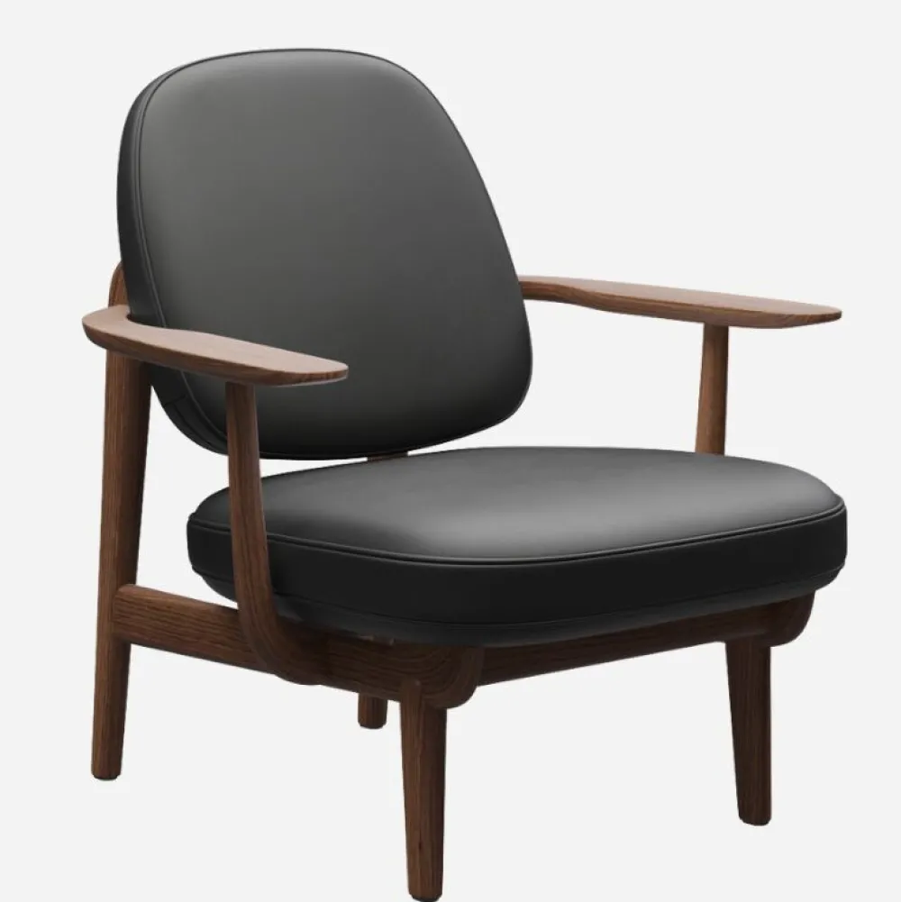Fritz Hansen Stue|Stole>JH97 Fred Lænestol Essential Læder