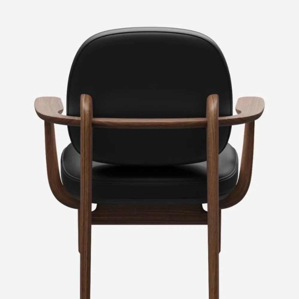 Fritz Hansen Stue|Stole>JH97 Fred Lænestol Essential Læder