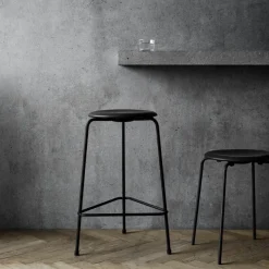 Fritz Hansen Køkken>M3170 High Dot Intense Leather Black