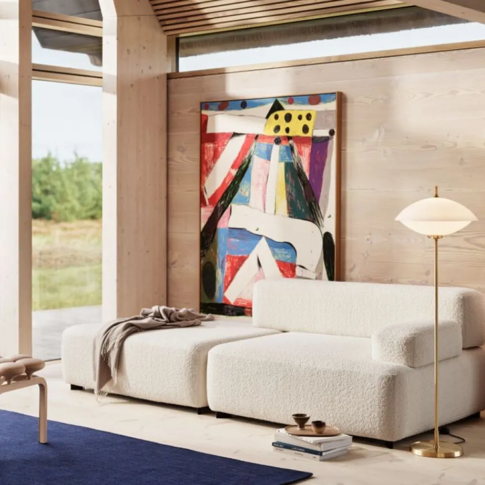 Fritz Hansen Gulvlamper|Stue>Musling Gulvlampe