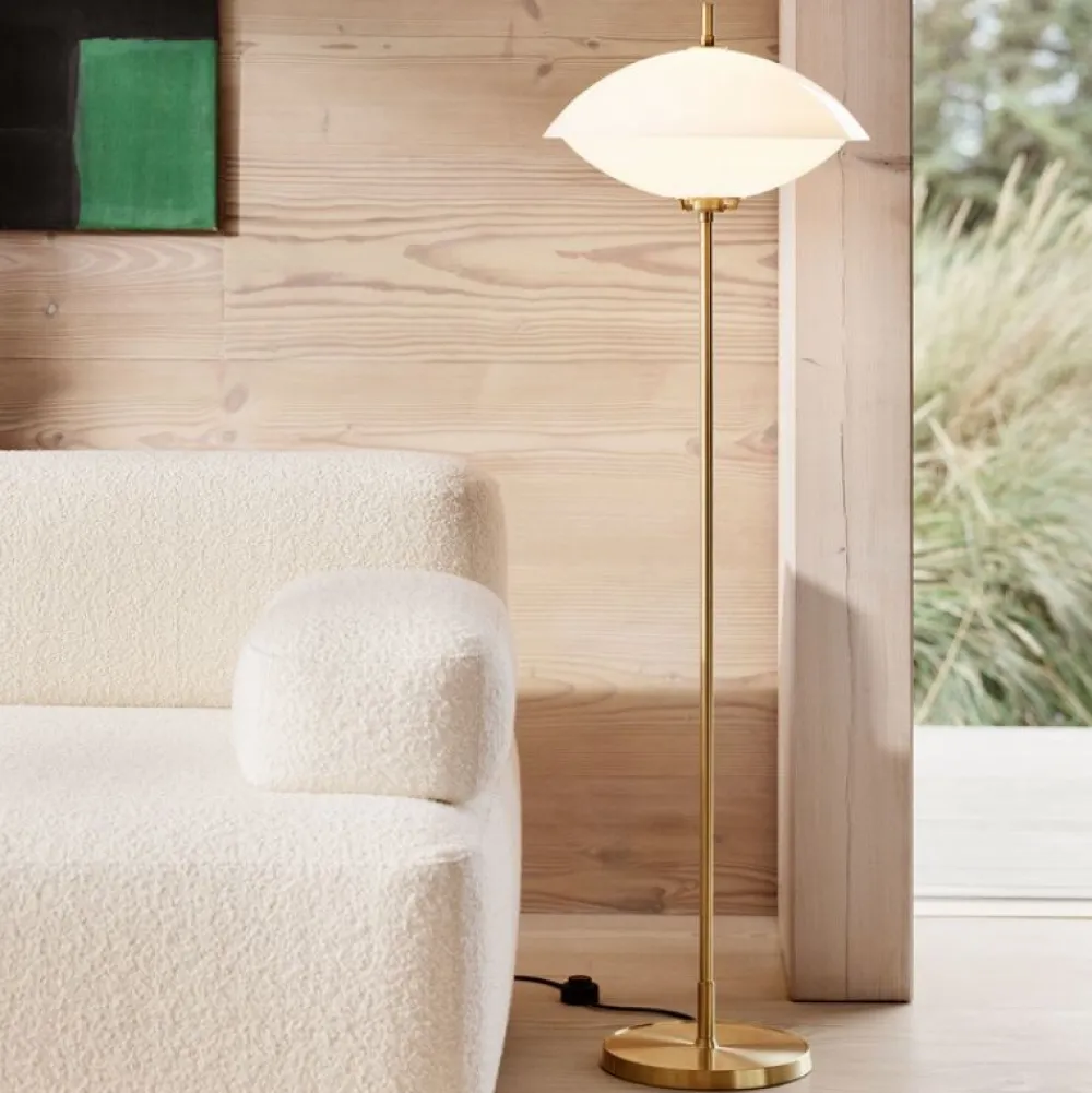 Fritz Hansen Gulvlamper|Stue>Musling Gulvlampe