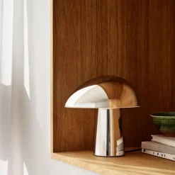 Fritz Hansen Bordlamper|Stue>Night Owl Bordlampe Stål