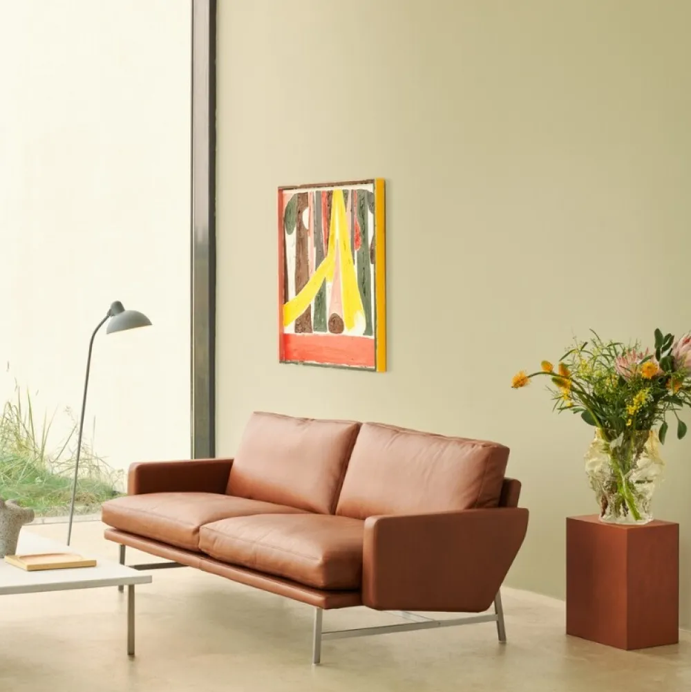 Fritz Hansen Sofaer>PL112 Lissoni Sofa 2-Pers Læder