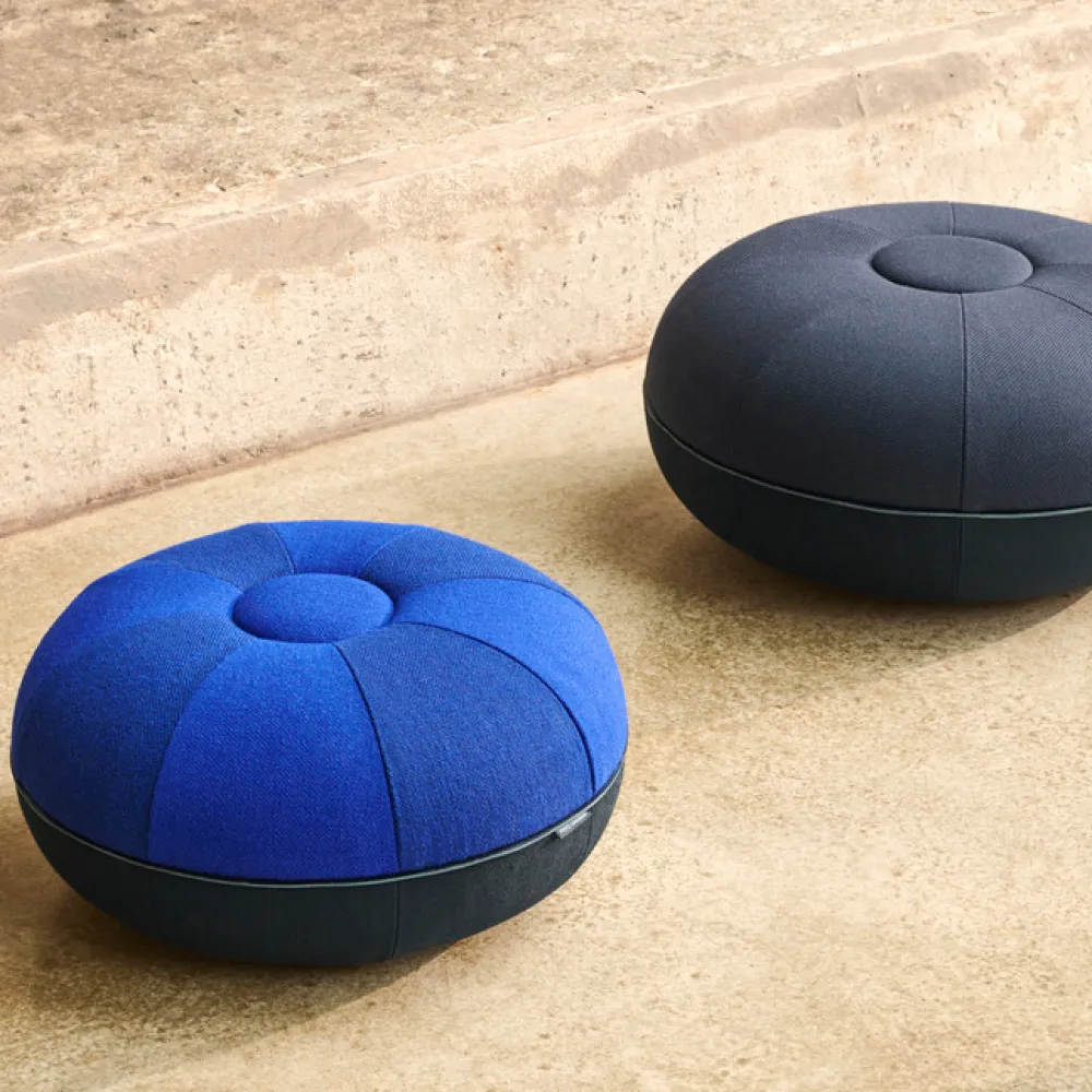 Fritz Hansen Stole|Stue>Pouf Large Indigo