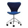 Fritz Hansen Kontor|Stole>Serie 7 Drejestol Fuldpolstret Stof