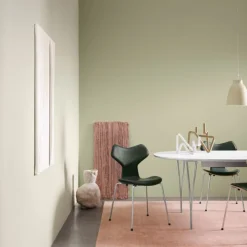 Fritz Hansen Køkken|Borde>Super-Ellipse Bord Med Udtræk B619