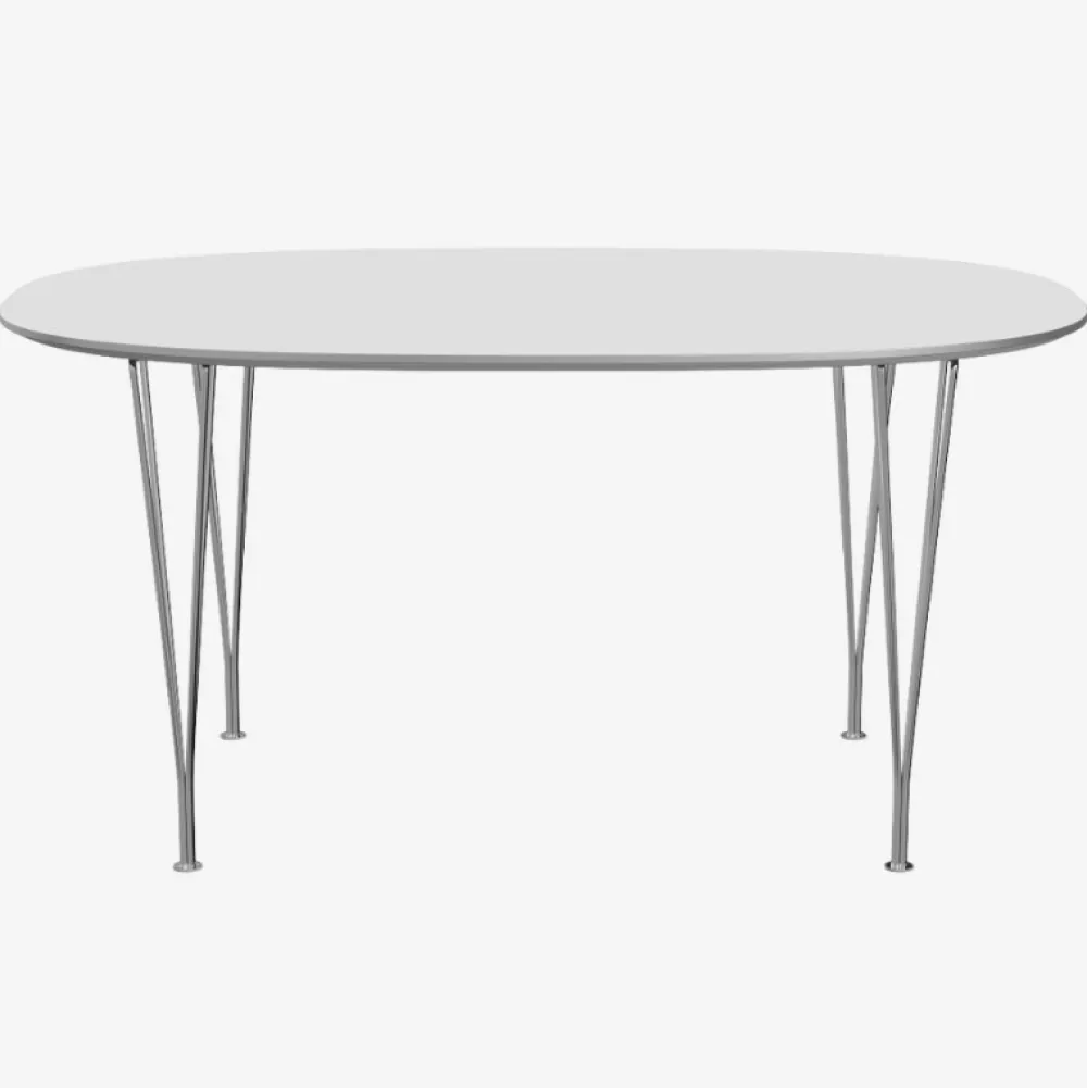 Fritz Hansen Køkken|Borde>Super-Ellipse Bord B612